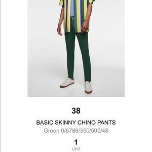 Basic Skinny Chino Pants